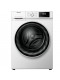 Lavadora Libre Instalación - Hisense WFQY9014EVJM, 9kg y 1400rpm, Vapor, Eficiencia B, Blanco