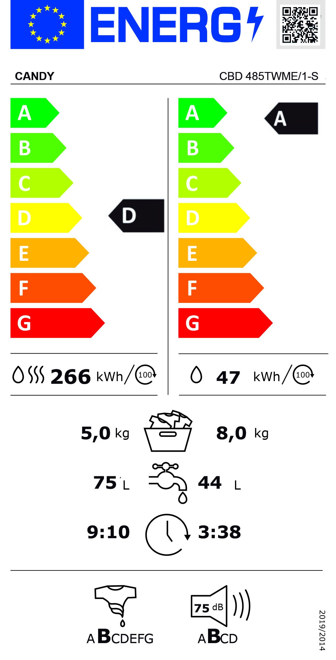 Etiqueta de Eficiencia Energética - 31800950
