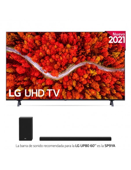 TV LED - LG 60UP80006LR, 60 pulgadas,...