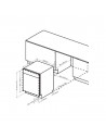 Lavavajillas Integrable - Fagor 3LVF-638ADIT, 14 servicios, 3ªBandenja, 44 dB, 60cm