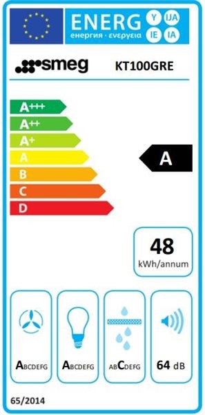 Etiqueta de Eficiencia Energética - KT100GRE