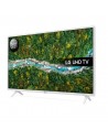 TV LED - LG 43UP76906LE, 43 pulgadas, 4K UHD, Quad Core con AI, Blanco