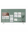 TV LED - LG 43UP76906LE, 43 pulgadas, 4K UHD, Quad Core con AI, Blanco