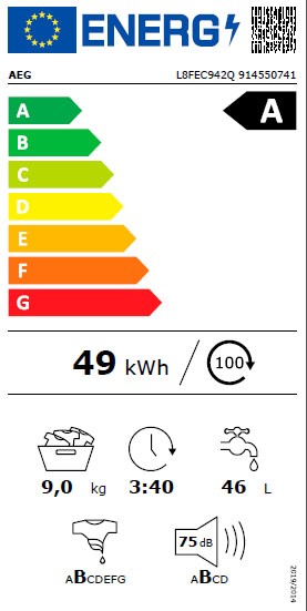 Etiqueta de Eficiencia Energética - 914550741