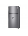 Frigorífico Dos Puertas - LG GTF916PZPYD, No-Frost, 1.84 metros, Dispensador de agua, Inox