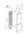 Combi Integrable - WHhirlpool ART 6601, LessFrost, 1.77 metros, Eficiencia F
