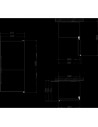 Combi  Libre Instalación - Whirlpool W84BE 72 X 186cm  No Frost Eficiencia E, Inox