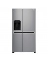 Frigorífico Americano - LG GSL760PZXV, Eficiencia F, Inox, Dispensador de agua y hielo, No-Frost