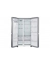 Frigorífico Americano - LG GSL760PZXV, Eficiencia F, Inox, Dispensador de agua y hielo, No-Frost