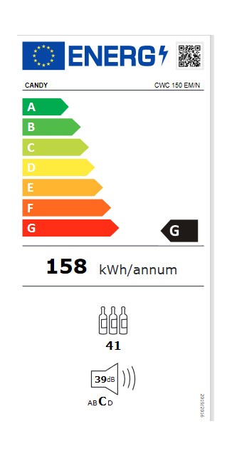 Etiqueta de Eficiencia Energética - 34004515