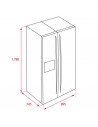 Frigorífico Americano - Teka RLF74920, Inox1.79m