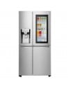 Frigorífico Americano - LG GSX961NSVZ,  Inox,Sin Toma de Agua, Dispensador de agua y hielo, No-Frost, WiFi