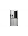 Frigorífico Americano - LG GSX961NSVZ,  Inox,Sin Toma de Agua, Dispensador de agua y hielo, No-Frost, WiFi