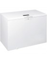 Congelador Arcón - Whirlpool WHE39352FO, Eficiencia E, Blanco, Sin dispensador, Cíclico