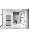 Frigorífico Multidoor - Whirlpool WQ9E1L, Eficiencia F, Acero Inoxidable, Sin dispensador, No-Frost