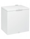 Congelador Arcón - Whirlpool WHS2121, Eficiencia F, Blanco, Sin dispensador, Cíclico