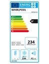 Congelador Arcón - Whirlpool WHS2121, Eficiencia F, Blanco, Sin dispensador, Cíclico