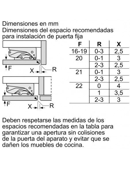 Congelador Integrable - Balay...