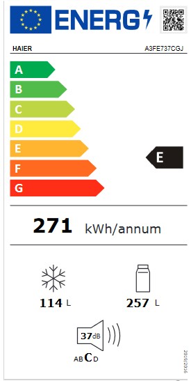 Etiqueta de Eficiencia Energética - 34003321