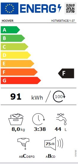 Etiqueta de Eficiencia Energética - 31011158