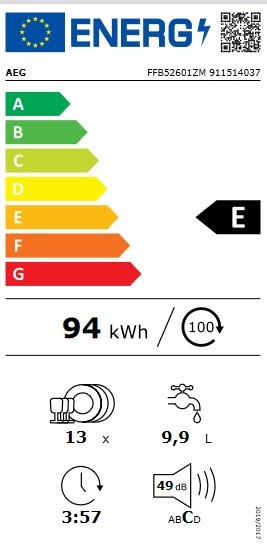 Etiqueta de Eficiencia Energética - 911514037