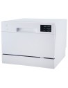Lavavajillas Compacto - Teka LP2140, 49 dB, 6 servicios, Blanco Compacto