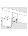 Lavavajillas Integrable -  Whirlpool WI 3010, 13 servicios, 49 dB, Eficiencia F
