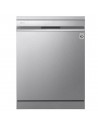 Lavavajillas Libre Instalación - LG DF425HSS, 14 servicios, 3ªBandeja, 41 dBA, Wi-Fi, Inox