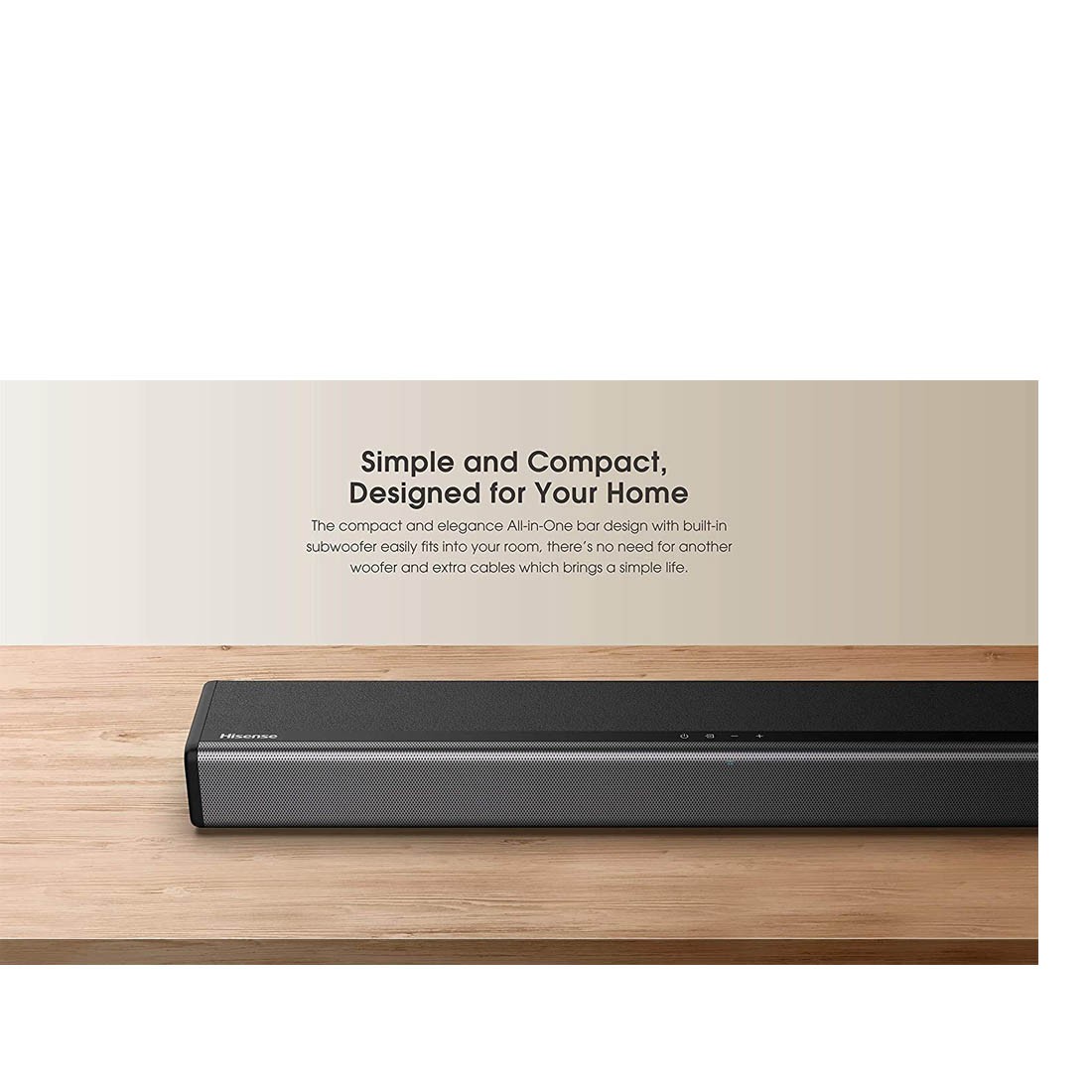 Escudero filtrar Encogimiento Barra de Sonido - Hisense HS218, 2.1 canales con Bluetooth, Subwoofer Inalámbrico Escudero filtrar Encogimiento Barra de Sonido - Hisense HS218, 2.1 canales con Bluetooth, Subwoofer Inalámbrico