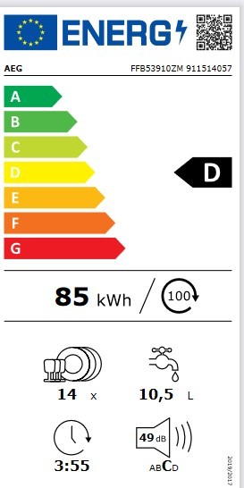 Etiqueta de Eficiencia Energética - 911514057