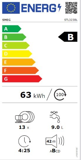 Etiqueta de Eficiencia Energética - STL323BL