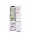 Combi Libre Instalación - LG GBB72SWVGN, No-Frost, 2.03 metros, Blanco