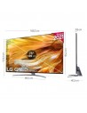 TV Mini LED - LG 75QNED916PA, 75 pulgadas, 4K UHD, HDR, Inteligencia Artificial