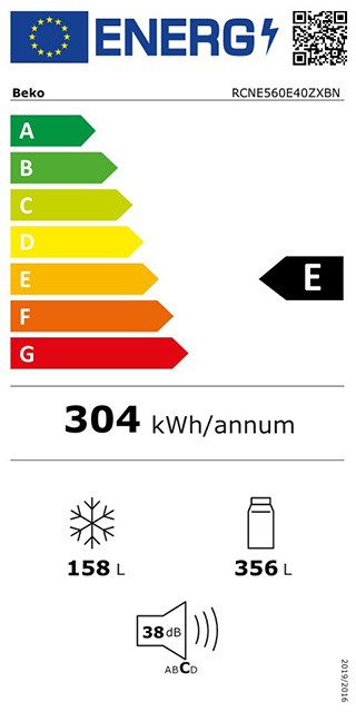 Etiqueta de Eficiencia Energética - RCNE560E40ZXBN