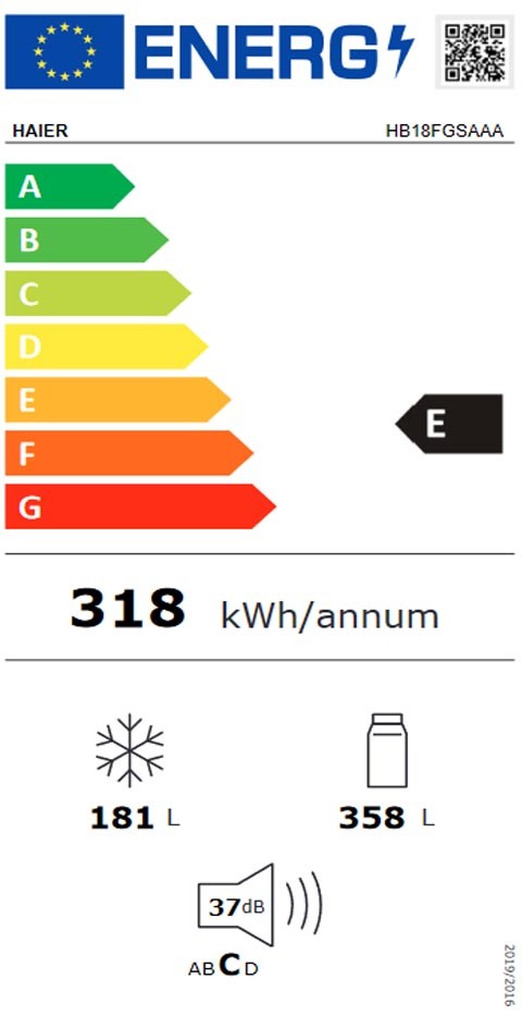 Etiqueta de Eficiencia Energética - 34003311