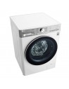 Lavadora Libre Instalación - LG F6WV9510P2W, 10,5 Kg y 1600 RPM, WiFi, Vapor, Autodosificador