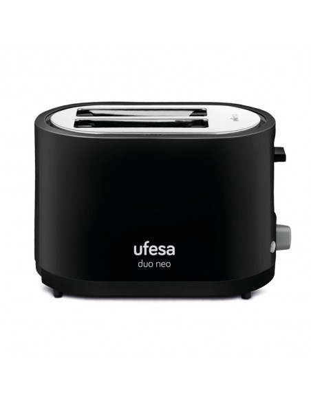 Tostador - Ufesa TT7485 Duo Negro, 2...