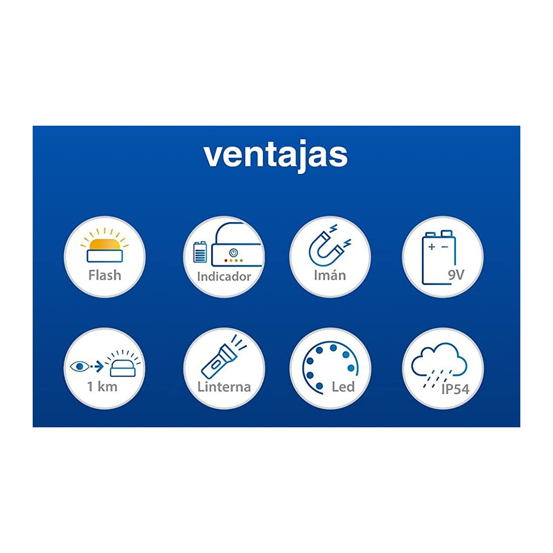 luz emergencia coche goodyear