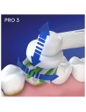 Cepillo de Dientes Eléctrico - Oral-B PRO3 3700, Azul