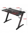 Mesa gaming - Eureka Ergonomic Z1-S Zeus, Iluminación RGB