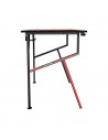 Mesa gaming - Eureka Ergonomic K47-B Kral Advanced, Negro