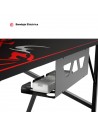 Mesa gaming - Eureka Ergonomic K47-B Kral Advanced, Negro