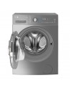 Lavadora Libre Instalación - Fagor 4FE-7612X, 7 Kg y 1200 RPM, Vapor, Inox