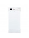 Lavavajillas Libre Instalación - New Pol NW456W , 10 servicios, 49dB, 45 cm, Eficiencia E, Blanco