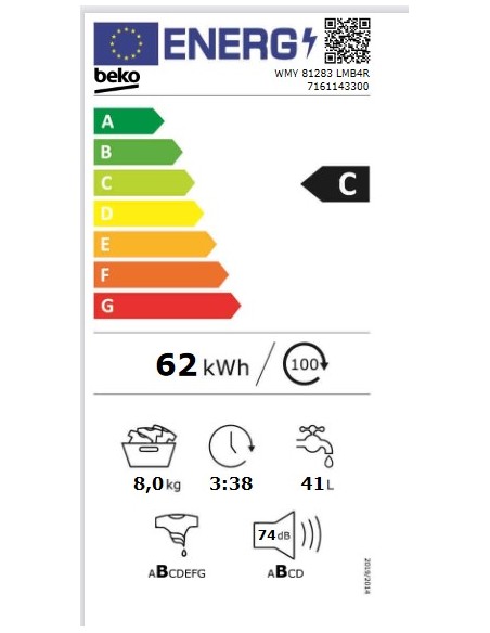 Lavadora Libre Instalación - Beko WMY...