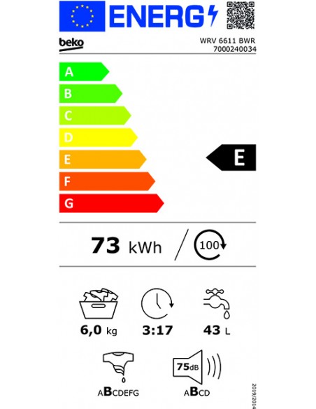 Lavadora Libre Instalación - Beko WRV...