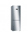 Combi Libre Instalación - Bosch KGN36XIEP, Eficiencia E, Acero Inoxidable, Sin dispensador, No-Frost