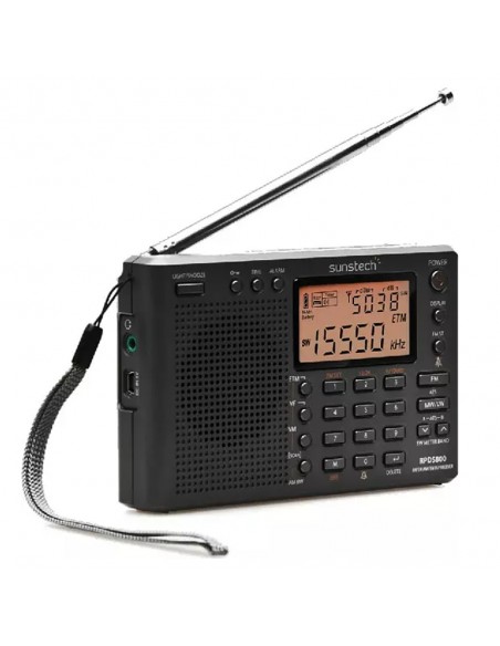 Radio Portátil - Sunstech RPDS800 Multibanda Bolsillo