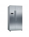 Frigorífico Americano - Balay 3FAF492XE, Eficiencia F, Acero Inoxidable, Sin dispensador, No-Frost