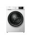 Lavadora Libre Instalación - Hisense WFQY701418VJM, 7 Kg y 1400 RPM, Vapor, Pure Jet, Blanco